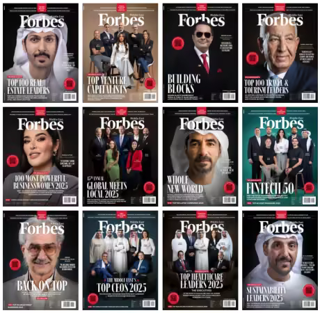 Forbes Middle East English Edition - Full Year 2025 Collection