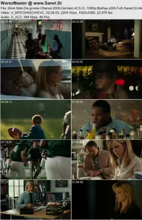Blind Side Die grosse Chance 2009 German AC3 DL 1080p BluRay x265-FuN