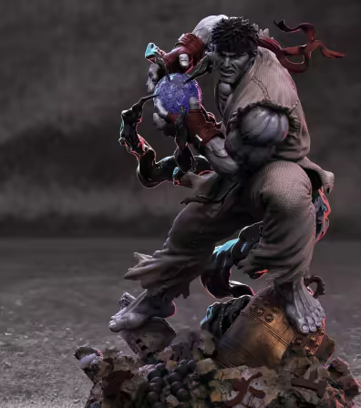 Ryu Street Fighter - 3D Model