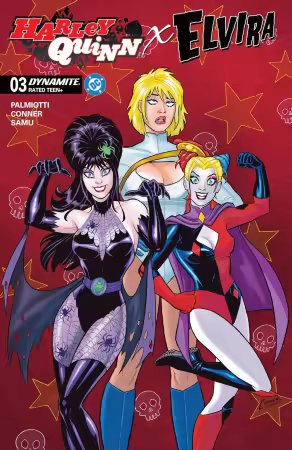 Harley Quinn X Elvira #3 (2025)