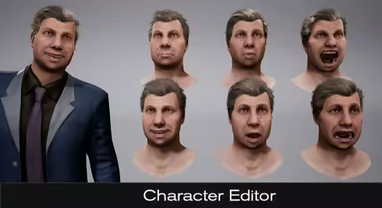 FAB - Character Editor - Metahuman (5.1+)