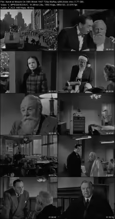 Miracle On 34th Street 1947 720p BluRay x264-Solar