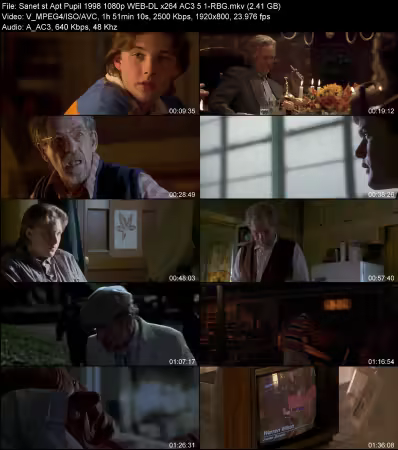 Apt Pupil 1998 1080p WEB-DL x264 AC3 5.1-RBG