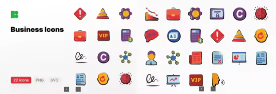 EE - Business Icon Set 83R78EB
