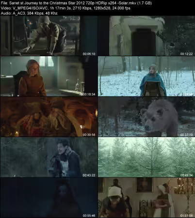 Journey to the Christmas Star 2012 720p HDRip x264 -Solar