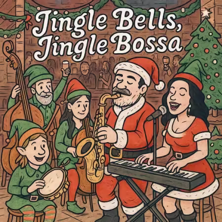 Dancing Bossa, Helô Tenório and Dudu Oliveira - Jingle Bells, Jingle Bossa (Dancing Bossa Version) (2025)