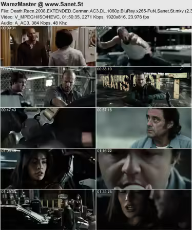Death Race 2008 EXTENDED German AC3 DL 1080p BluRay x265-FuN