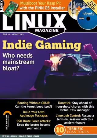 Linux Magazine USA - Issue 302, January 2026 (True PDF)
