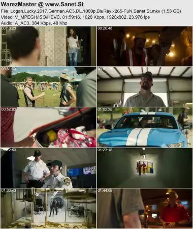 Logan Lucky 2017 German AC3 DL 1080p BluRay x265-FuN