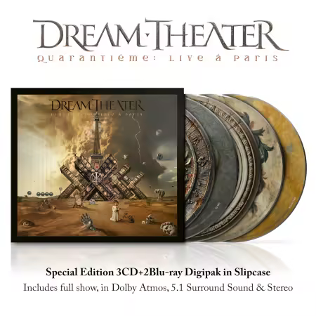Dream Theater – Quarantieme: Live A Paris[Special Edition] (2025) 2xBlu-ray