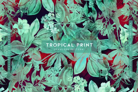 EE - Tropical Print MGWJ67U