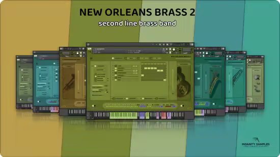 Insanity Samples New Orleans Brass 2 v1.0.2 KONTAKT