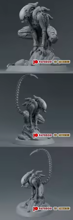 Dennys Wang – Xenoborg – 3D Print Model