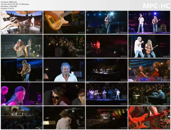 Deep Purple with Orchestra - Live in Verona (2014) Blu-ray