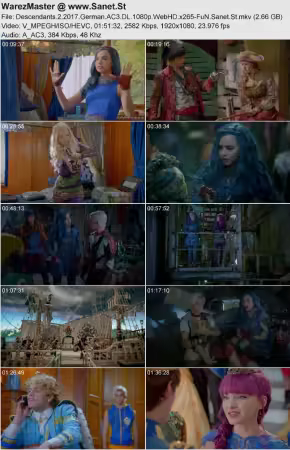 Descendants 2 2017 German AC3 DL 1080p WebHD x265-FuN