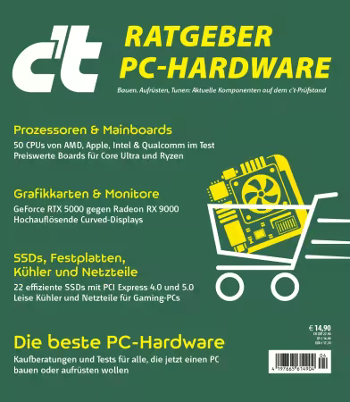 c't Sonderhefte - Ratgeber PC-Hardware 2025