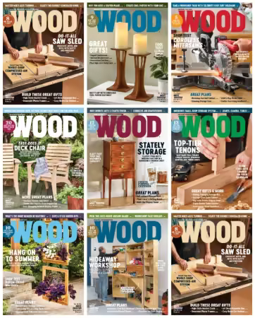 WOOD Magazine - Full Year 2025 Collection