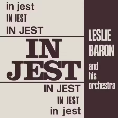 Leslie Baron - In Jest (1980/2025)