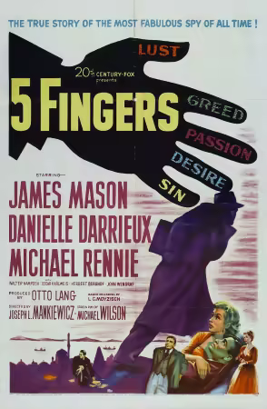 5 Fingers 1952 1080p H265-NTH