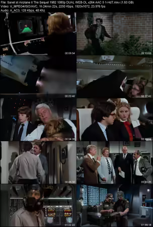 Airplane II The Sequel 1982 1080p DUAL WEB-DL x264 AAC 5.1-HdT