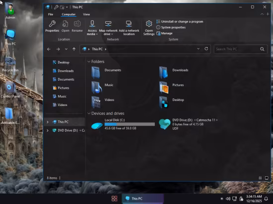 Windows 11 Pro 25H2 Build 26200.7171 Catmocha 11