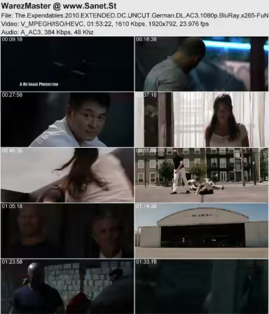 The Expendables 2010 EXTENDED DC UNCUT German DL AC3 1080p BluRay x265-FuN
