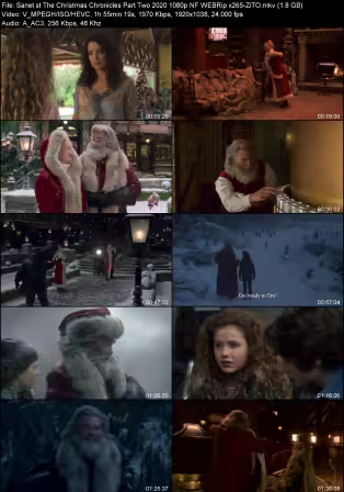 The Christmas Chronicles Part Two 2020 1080p NF WEBRip x265-ZiTO