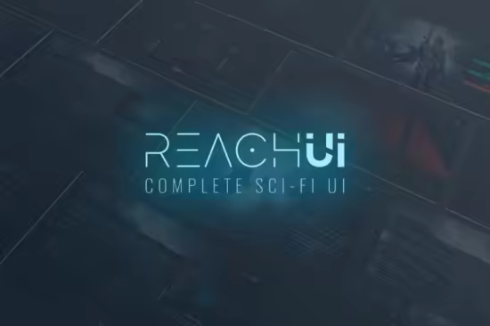 Unity Asset - Reach - Complete Sci-Fi UI v1.3.11
