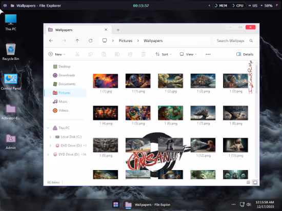 Windows 11 Pro 25H2 Build 26200.7462 Insanity 11