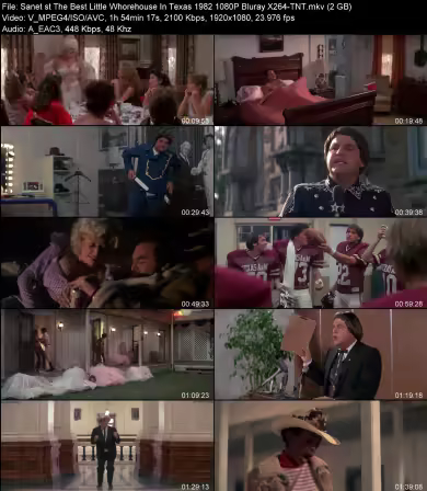 The Best Little Whorehouse In Texas 1982 1080P Bluray X264-TNT