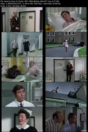 Carry On Doctor 1967 1080p BluRay x264-OFT