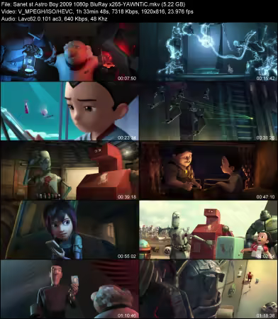Astro Boy 2009 1080p BluRay x265-YAWNTiC