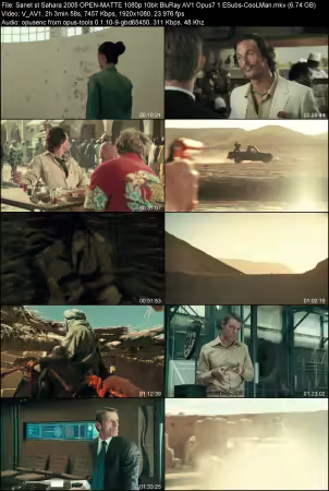 Sahara 2005 OPEN-MATTE 1080p 10bit BluRay AV1 Opus 7.1 ESubs-CooLMan