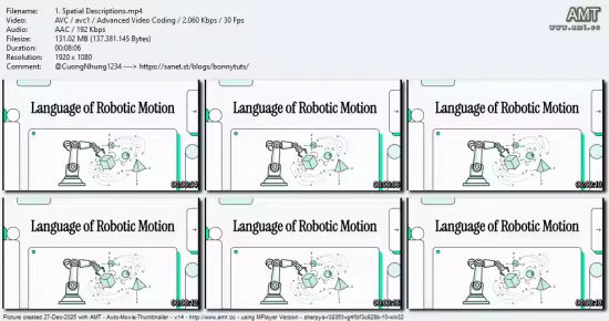 Robot Kinematics &amp; Dynamics