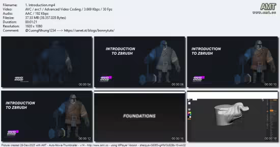 Introduction to Zbrush