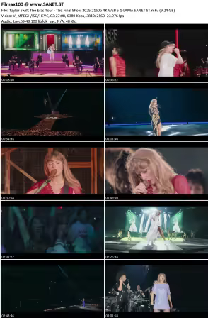 Taylor Swift The Eras Tour - The Final Show 2025 2160p 4K WEB 5.1-LAMA