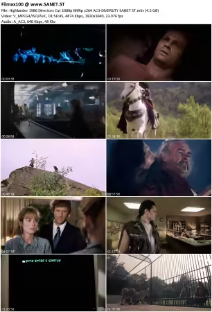 Highlander 1986 Directors Cut 1080p BRRip x264 AC3-DiVERSiTY