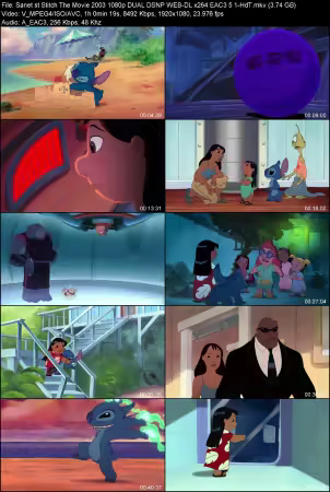 Stitch The Movie 2003 1080p DUAL DSNP WEB-DL x264 EAC3 5.1-HdT