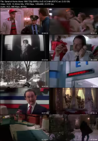 Home Alone 1990 720p BRRip XviD AC3-MAJESTiC