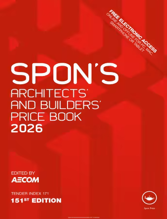 Spon's Architects' and Builders' Price Book 2026, 151st Edition