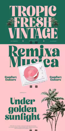 EE - Tropic Fresh Vintage - Bold Serif Font 2LASLTQ