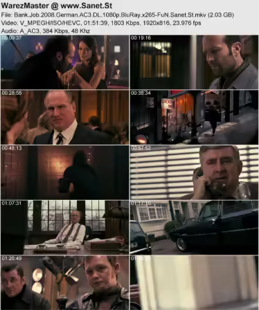 Bank Job 2008 German AC3 DL 1080p BluRay x265-FuN