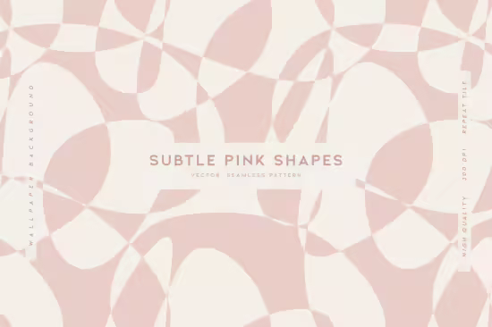 EE - Subtle Pink Shapes L63N5ML