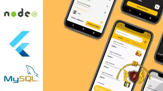 Flutter: App Delivery con NodeJS, MySQL y Pasarelas de pago