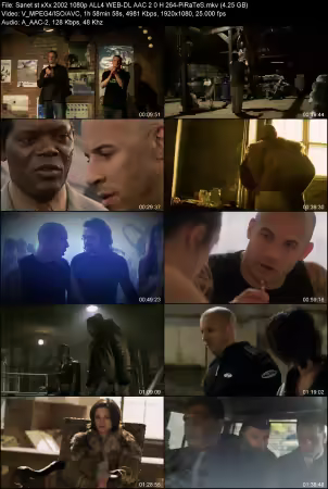 xXx 2002 1080p ALL4 WEB-DL AAC 2.0 H264-PiRaTeS