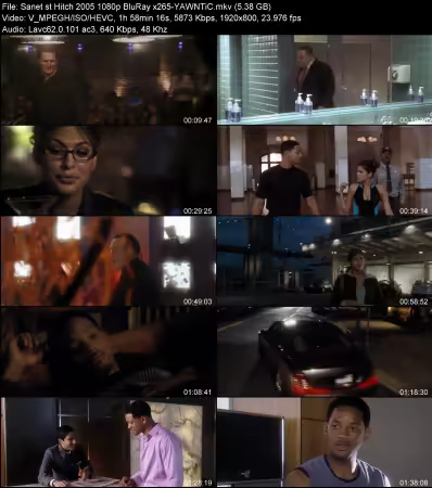 Hitch 2005 1080p BluRay x265-YAWNTiC