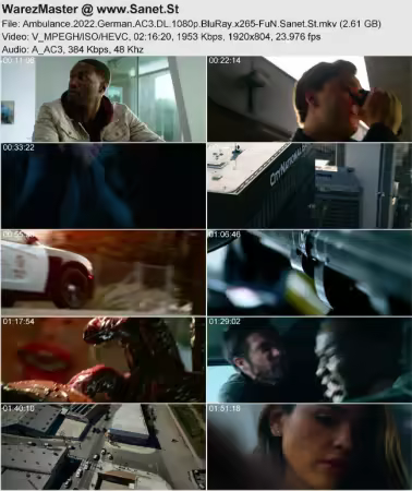 Ambulance 2022 German AC3 DL 1080p BluRay x265-FuN