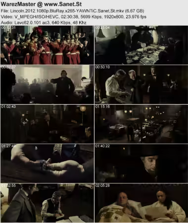 Lincoln 2012 1080p BluRay x265-YAWNTiC