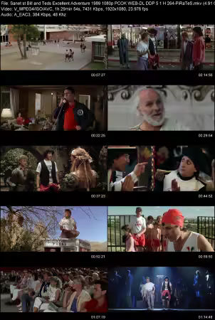 Bill and Teds Excellent Adventure 1989 1080p PCOK WEB-DL DDP 5.1 H264-PiRaTeS