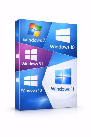 Windows All (7, 8.1, 10, 11) All Editions With Updates AIO 47in1 January 2026 Preactivated